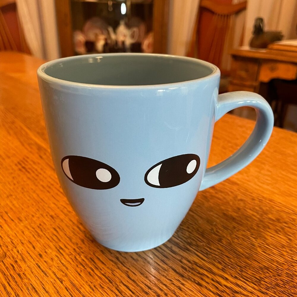 Strange Planet Blue Nathan W Pyle Coffee Cup Mug by Culturefly